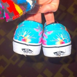Vans Off The Wall Tie-dye Slip-on Shoes